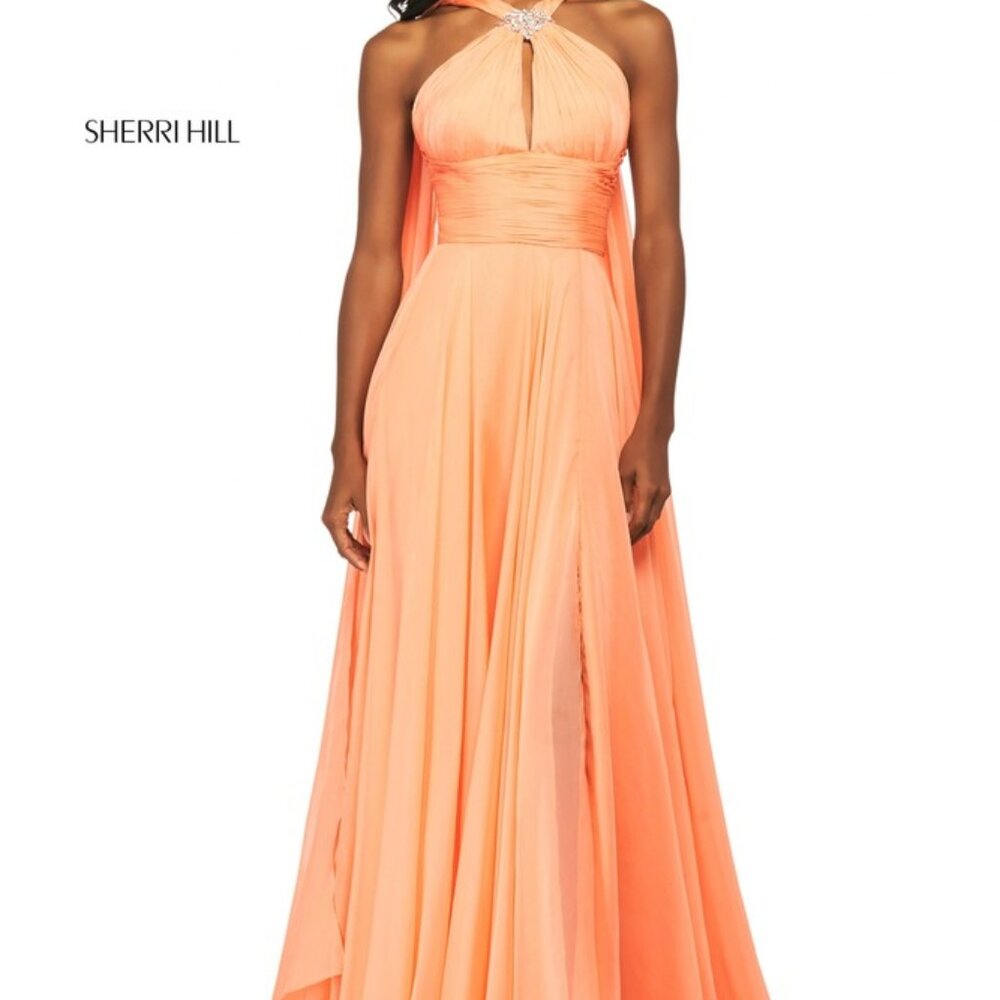 SHERRI HILL 53761  BLUSH  SIZE 4